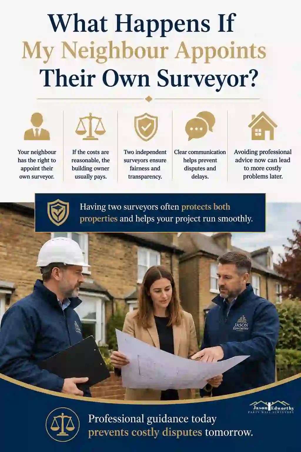 What Happens If My Neighbour Appoints Their Own Surveyor Verwood?